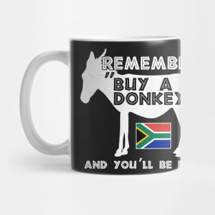 Buy A Donkey South Africa Funny Translation Tourist Mug